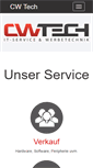 Mobile Screenshot of cwtech-online.de